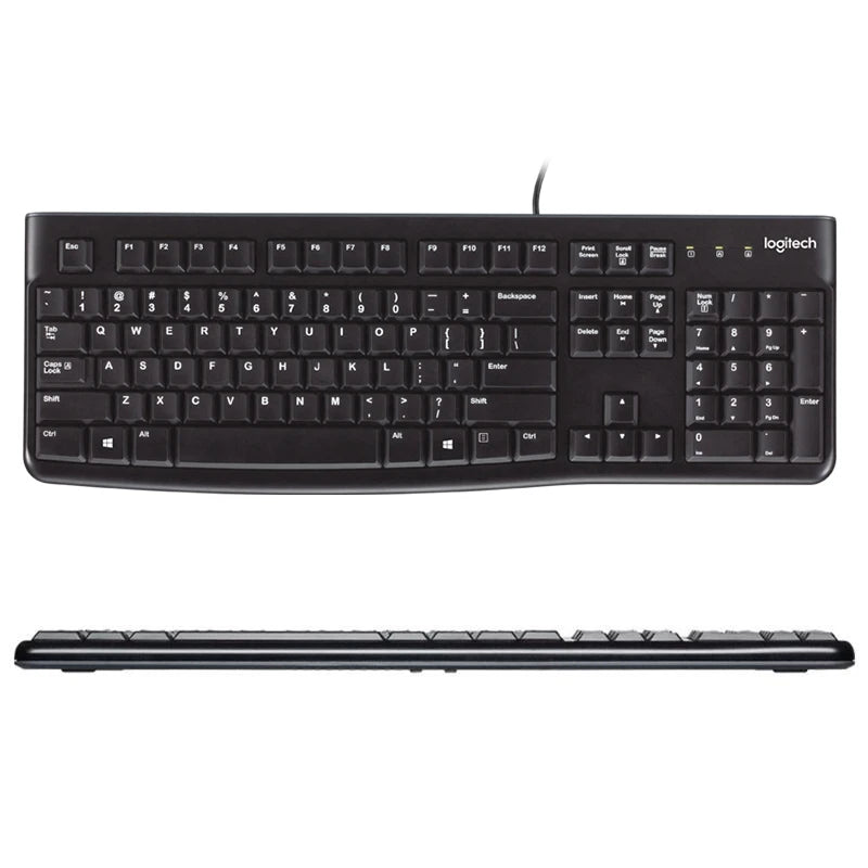 Logitech K120 tastatură cu fir notebook computer desktop birou acasă USB birou desktop impermeabil