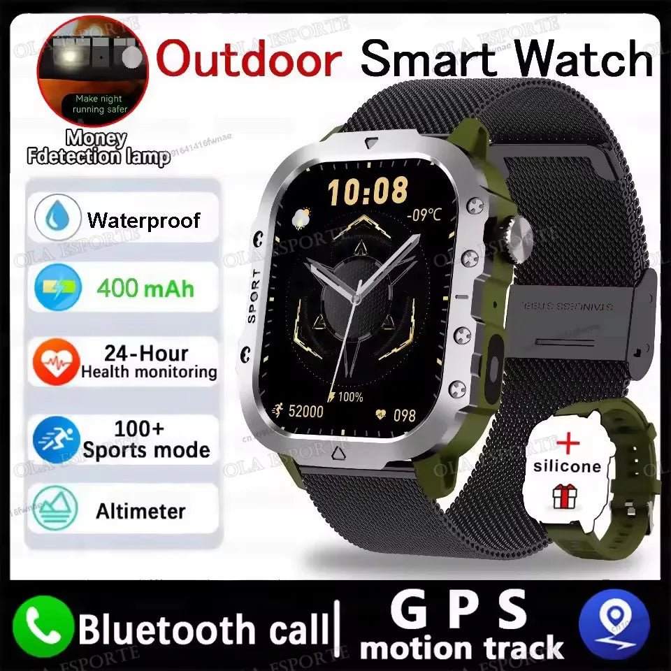 2025 New LED Men's Smartwatch Bluetooth Talking Smartwatch Multi Sport Mode Health Monitor Outdoor Sport Smart Watch For Android - ๐๐ฎ๐ฏ๐ฅ๐๐ฌ๐ก๐จ๐ฉ.๐๐จ๐ฆ