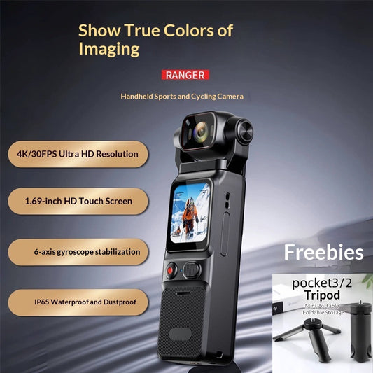 4K Ultra-HD Waterproof Anti-Shake Touchscreen Outdoor Action Camera