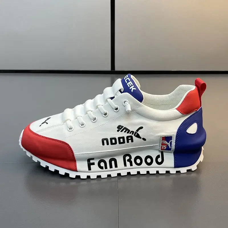 Explosions Pantofi pentru bărbați 2025 Suprafață din material respirabil Talpă groasă Pantofi de damă măriți Pantofi casual pentru bărbați, potrivire all-match Forrest Gump