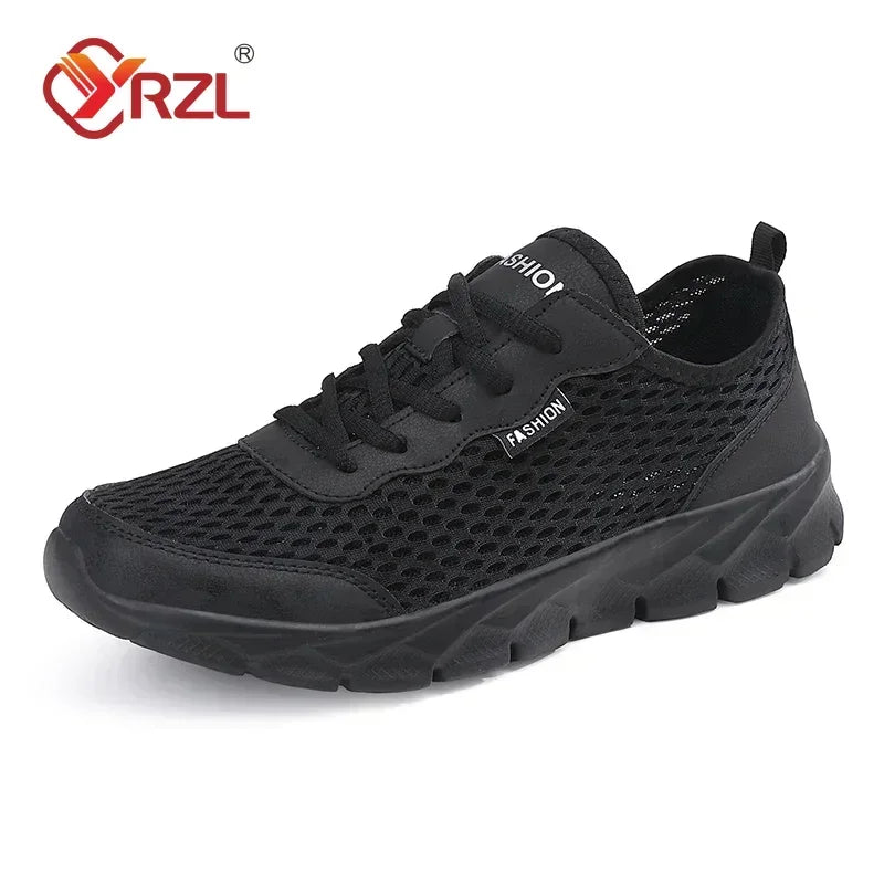 Pantofi sport YRZL noi pentru bărbați, pantofi sport respirabili, greutate redusă, la modă, vară, mărime Plus 38-48, adidași respirabili pentru bărbați