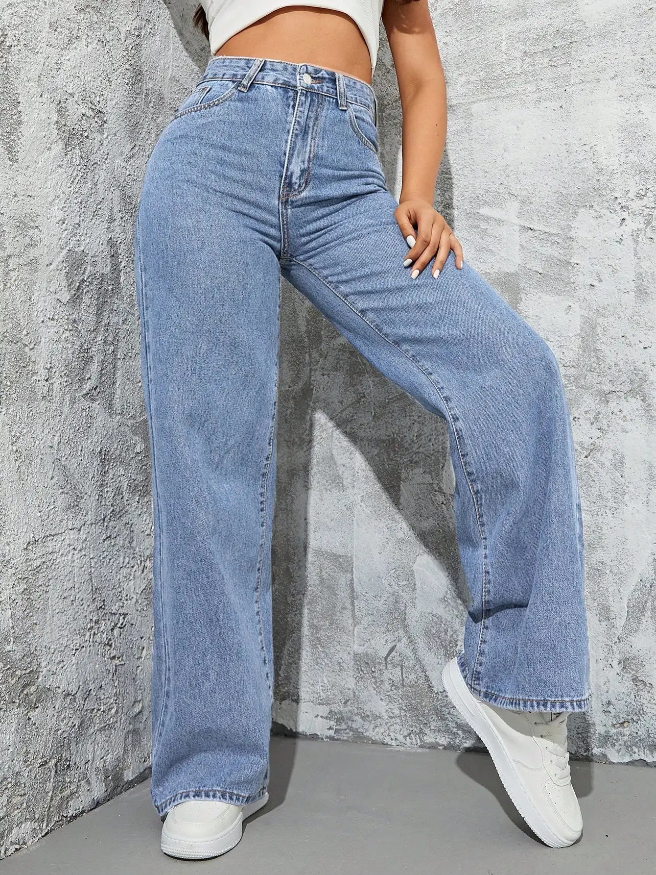 Best Casual Style High Waist Dark Washed Stretch Denim Jeans for Women Summer Skinny Zipper Fly Pant With 3D Pattern Girls Pant - 𝐝𝐮𝐯𝐥𝐚𝐬𝐡𝐨𝐩.𝐜𝐨𝐦