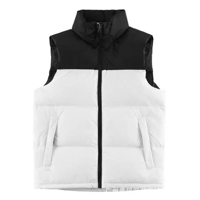 Classic 1996 Cotton Vest Outdoor Sports Warmth Embroidery Thickened Zipper Closure Unisex Cotton Vest for All Seasons - 𝐃𝐔𝐕𝐋𝐀𝐒𝐇𝐎𝐏