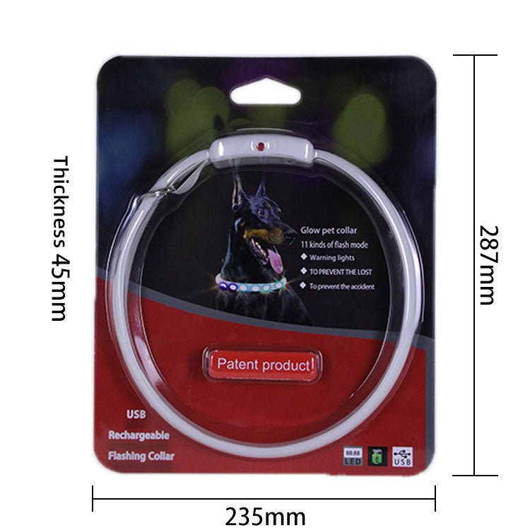 Pet Collar Dog Led Glow Collar Multi - Color Glow Can Be Freely Cut Glow Dog Collar Dog Necklace - 𝐝𝐮𝐯𝐥𝐚𝐬𝐡𝐨𝐩.𝐜𝐨𝐦