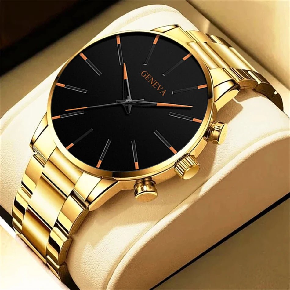 Stylish Men's Quartz Watch, Fashionable Business Men's Watch, Christmas, Halloween Gift - 𝐝𝐮𝐯𝐥𝐚𝐬𝐡𝐨𝐩.𝐜𝐨𝐦