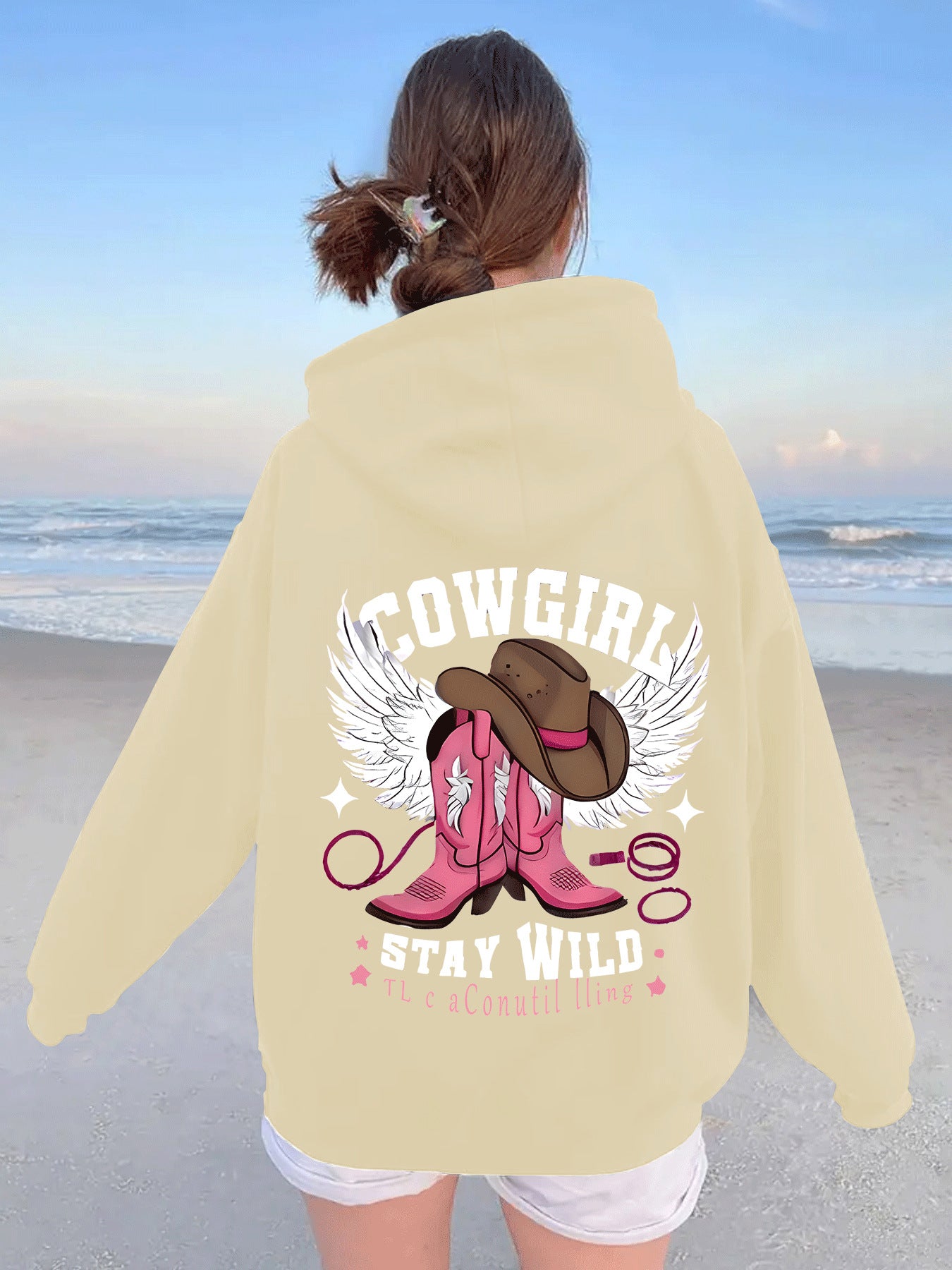 Hanorac cu glugă și flanel gros