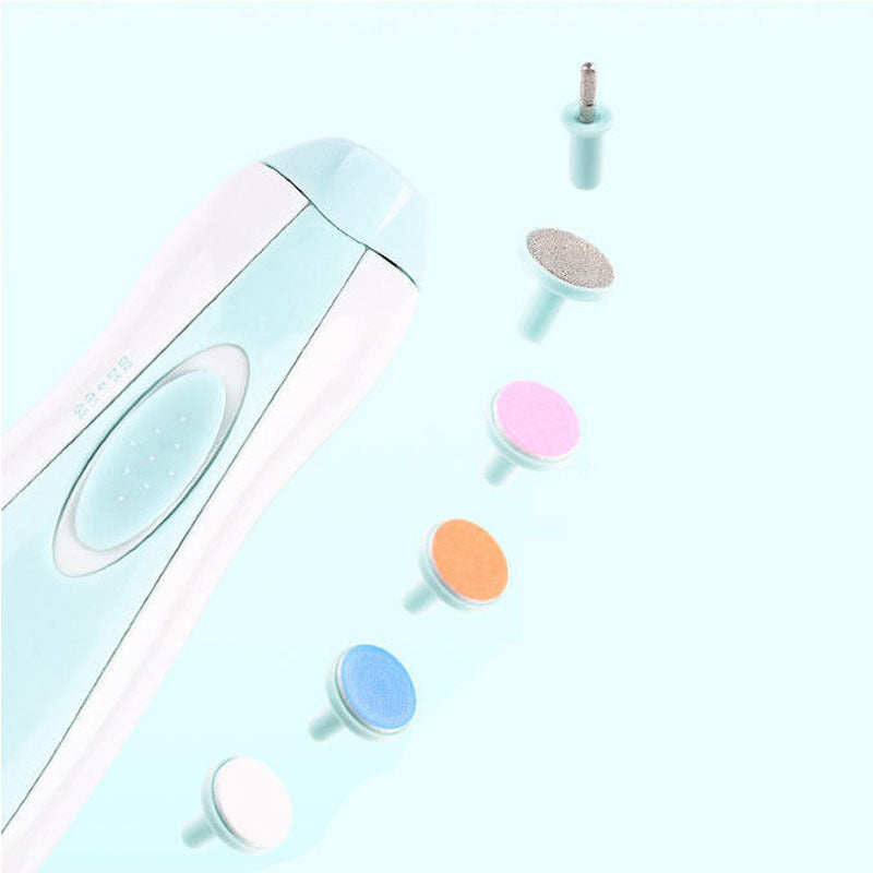 Safety-Certified Electric Nail Clippers with Light - Perfect for Newborns & Toddlers, Christmas, Halloween, Thanksgiving Day Gift