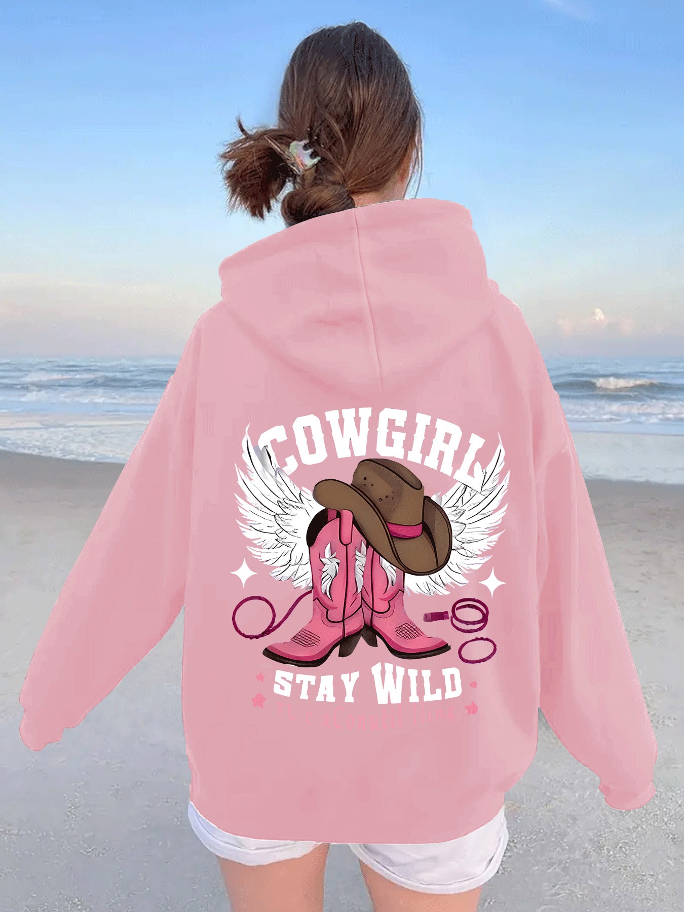 Hanorac cu glugă și flanel gros