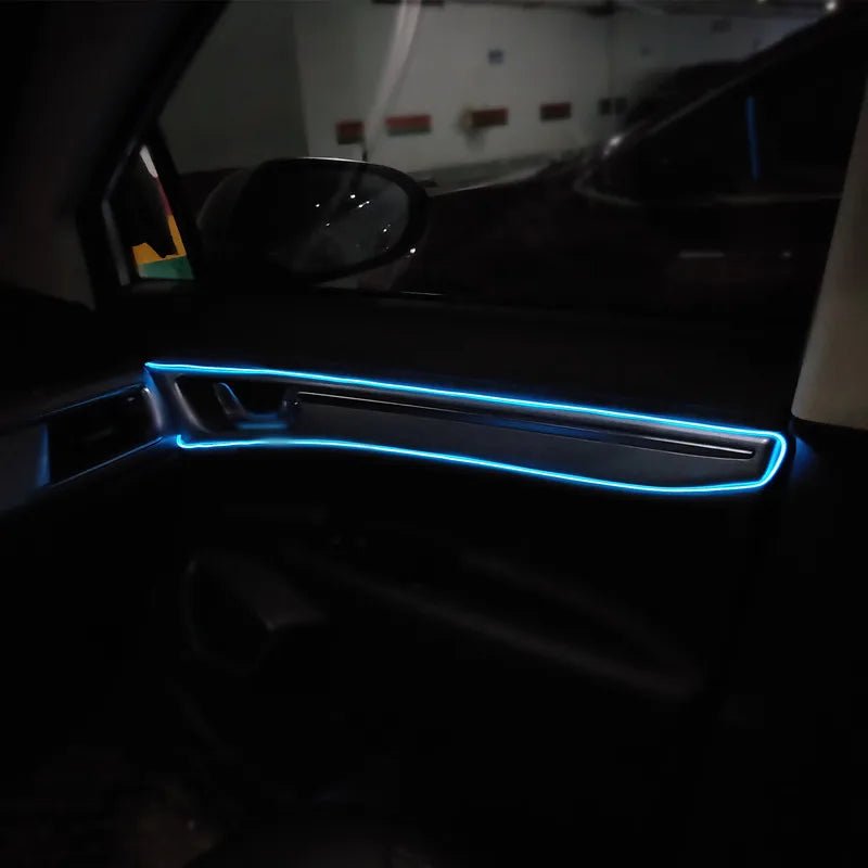 1M/3M/5M Car Interior Led Decorative Lamp EL Wiring Neon Strip For Auto DIY Flexible Ambient Light USB Party Atmosphere Diode - 𝐝𝐮𝐯𝐥𝐚𝐬𝐡𝐨𝐩.𝐜𝐨𝐦