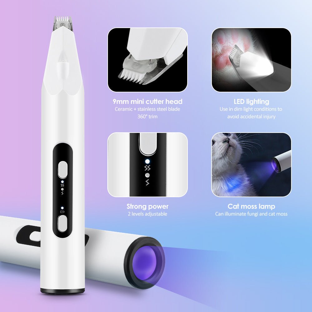 2 - Speed Pet Shaver Cat Shaving Foot Hair Cat Moss Detection Foot Hair Trimming Sole Electric Clipper Shaver - 𝐝𝐮𝐯𝐥𝐚𝐬𝐡𝐨𝐩.𝐜𝐨𝐦