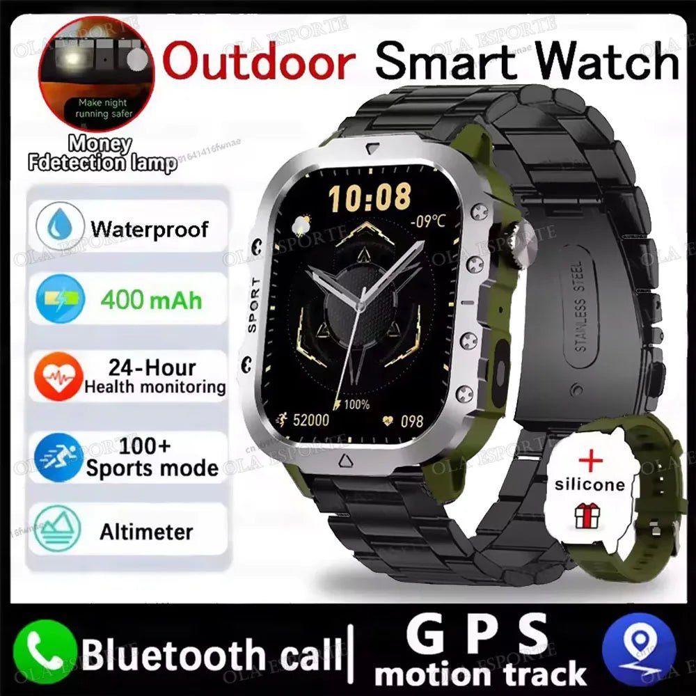 2025 New LED Men's Smartwatch Bluetooth Talking Smartwatch Multi Sport Mode Health Monitor Outdoor Sport Smart Watch For Android - 𝐝𝐮𝐯𝐥𝐚𝐬𝐡𝐨𝐩.𝐜𝐨𝐦