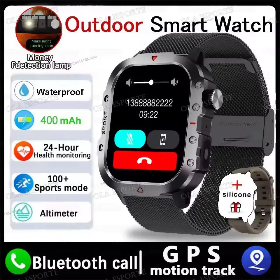 2025 New LED Men's Smartwatch Bluetooth Talking Smartwatch Multi Sport Mode Health Monitor Outdoor Sport Smart Watch For Android - 𝐝𝐮𝐯𝐥𝐚𝐬𝐡𝐨𝐩.𝐜𝐨𝐦