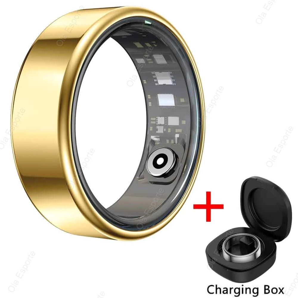 2025 New Smart Ring Men Women, Heart Rate Blood Oxygen and Sleep Monitor Smartring IP68 & 5ATM Waterproof, Multi - sport Mode Ring - 𝐝𝐮𝐯𝐥𝐚𝐬𝐡𝐨𝐩.𝐜𝐨𝐦