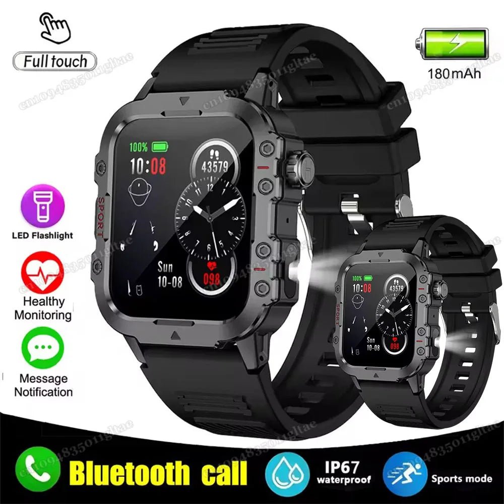 2025 New SmartWatch Men For Women Militray Outdoor GPS Track Sport Watches Heart Rate Sleep Waterproof Smart Watch IOS Android - 𝐝𝐮𝐯𝐥𝐚𝐬𝐡𝐨𝐩.𝐜𝐨𝐦