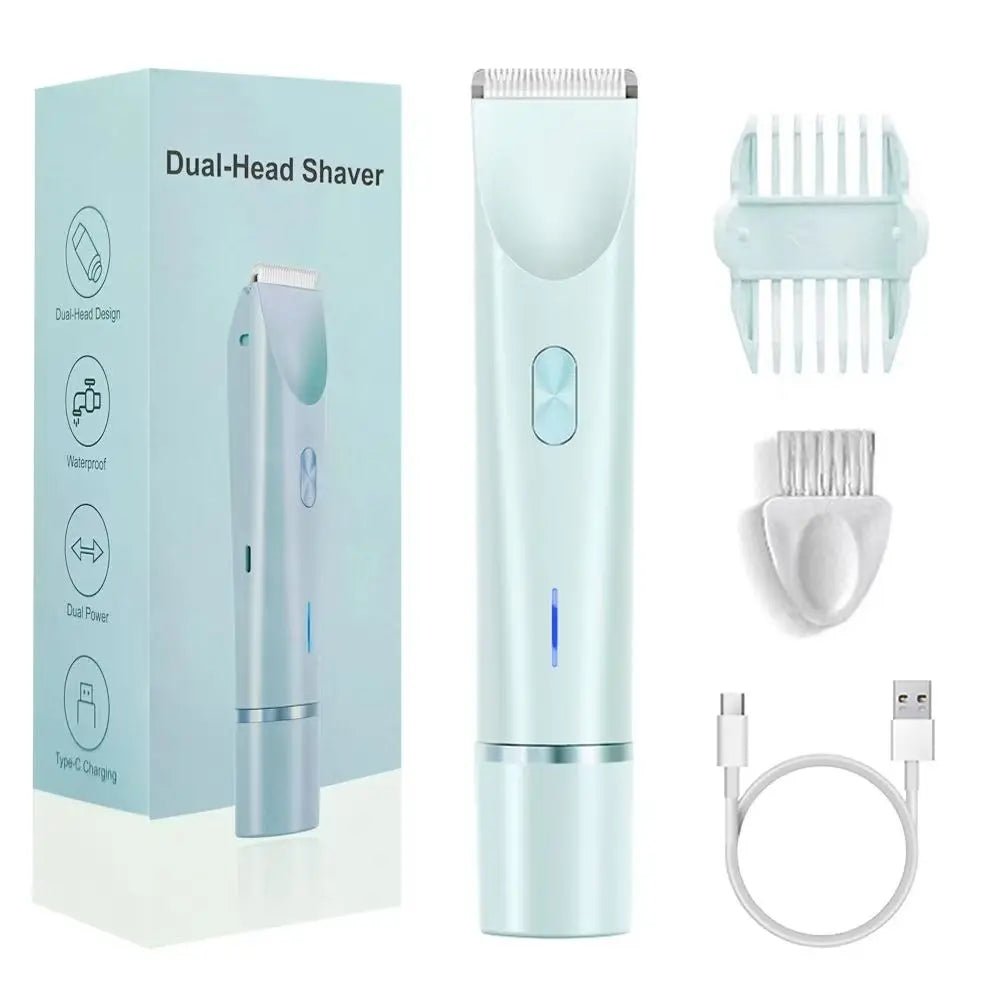 2025 Waterproof Rechargeable Electric Shaver Mini Women Bikini Trimmer Body Hair Remover Mini Double Headed Electric Epilator - 𝐝𝐮𝐯𝐥𝐚𝐬𝐡𝐨𝐩.𝐜𝐨𝐦
