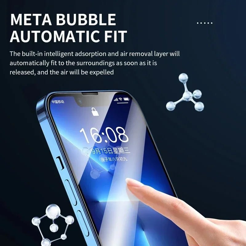 3Pcs Tempered Glass for iPhone 14 13 12 11 15 Pro Max Mini Screen Protector for iPhone 17 XR XS MAX 7 8 Plus 16 Protective Glass - 𝐃𝐔𝐕𝐋𝐀𝐒𝐇𝐎𝐏
