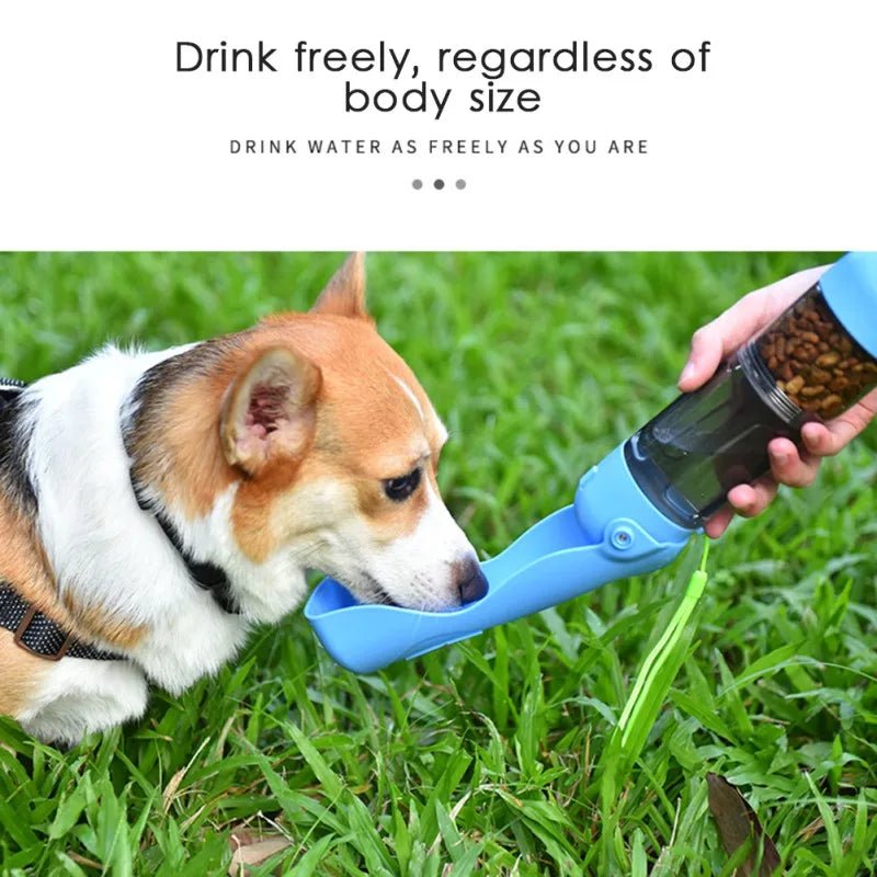 4 in 1 Portable Water Bottle for Dogs Dog Drinking Bowl for Small Large Dogs Feeding Water Dispenser Cat Dogs Outdoor Bottles - 𝐝𝐮𝐯𝐥𝐚𝐬𝐡𝐨𝐩.𝐜𝐨𝐦