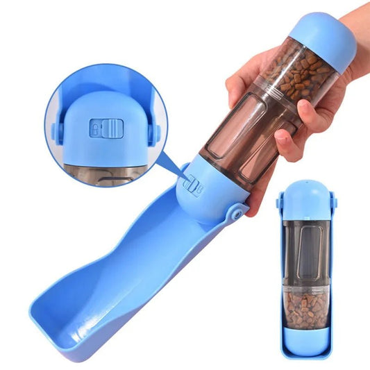 4 in 1 Portable Water Bottle for Dogs Dog Drinking Bowl for Small Large Dogs Feeding Water Dispenser Cat Dogs Outdoor Bottles - 𝐝𝐮𝐯𝐥𝐚𝐬𝐡𝐨𝐩.𝐜𝐨𝐦