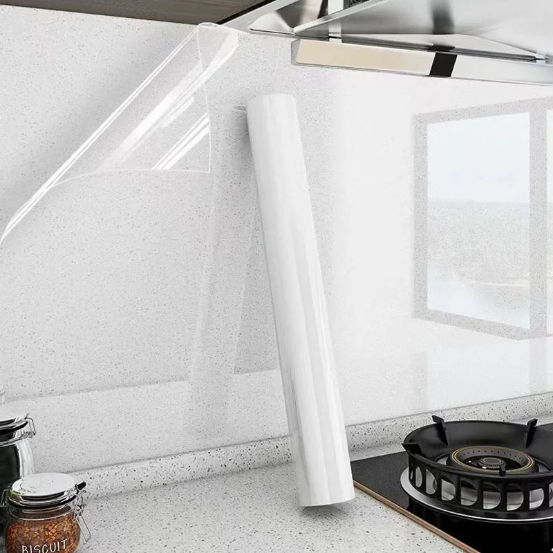 45cm transparent waterproof and oil - proof static wallpaper kitchen stove anti - fouling sticker high temperature resistant - 𝐝𝐮𝐯𝐥𝐚𝐬𝐡𝐨𝐩.𝐜𝐨𝐦
