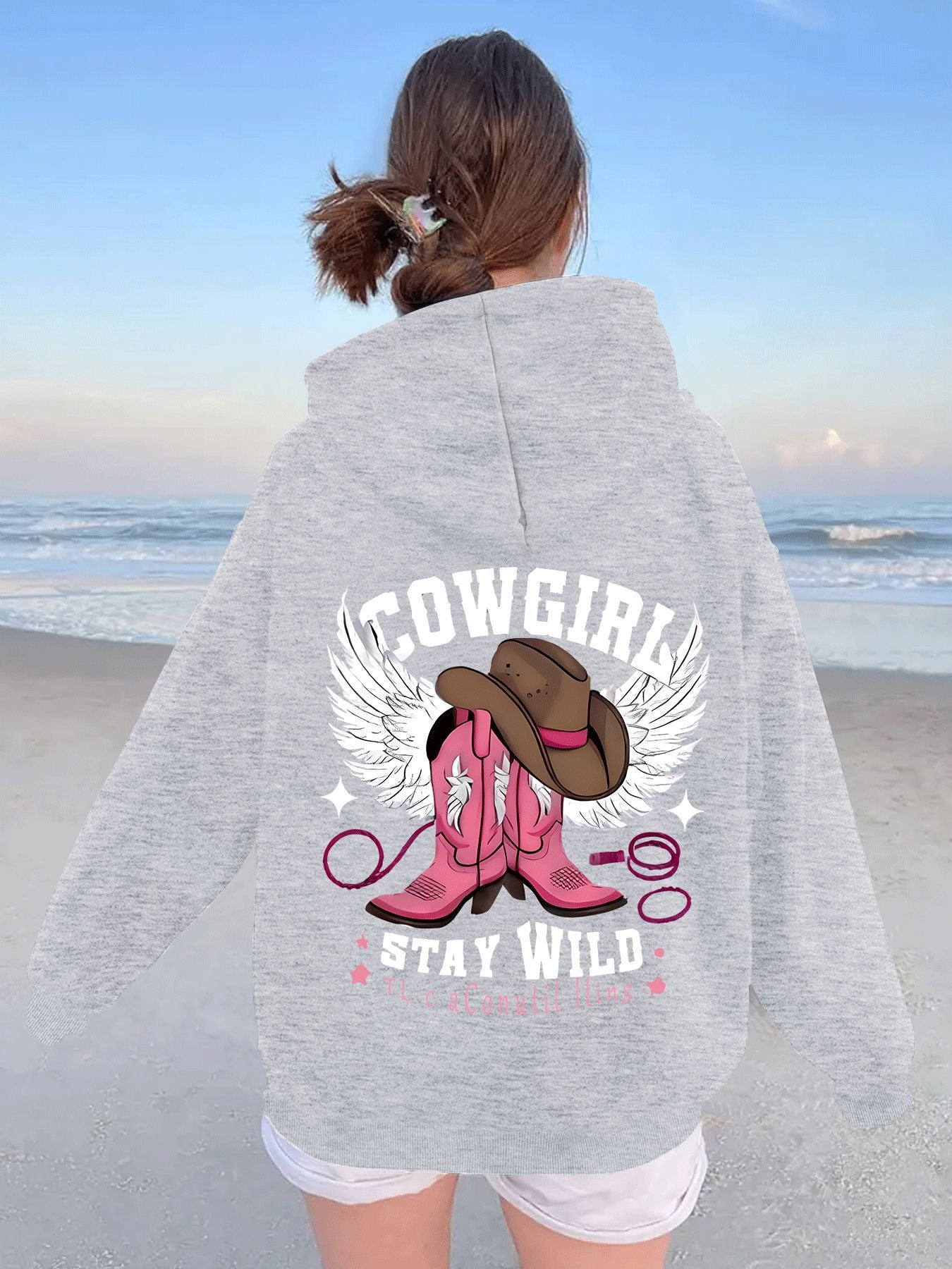 Hanorac cu glugă și flanel gros