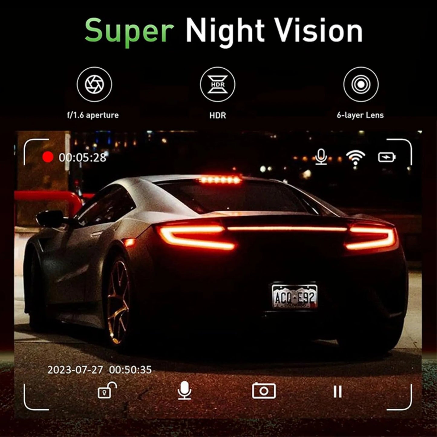 4K WiFi Dual Dash Cam Real 4K Optional rear/ cabin cam Installation 3"IPS NightVision 24H Parking Mode Dashboard Camera Recorder - 𝐝𝐮𝐯𝐥𝐚𝐬𝐡𝐨𝐩.𝐜𝐨𝐦