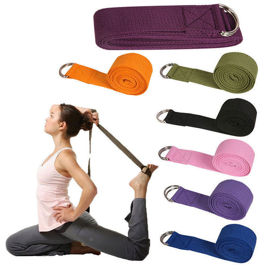 180CM Sport Yoga Stretch String Belt Gym Talie Picioare Fitness Reglabil Belt Yoga Training Fitness Accessories Sportive Tools