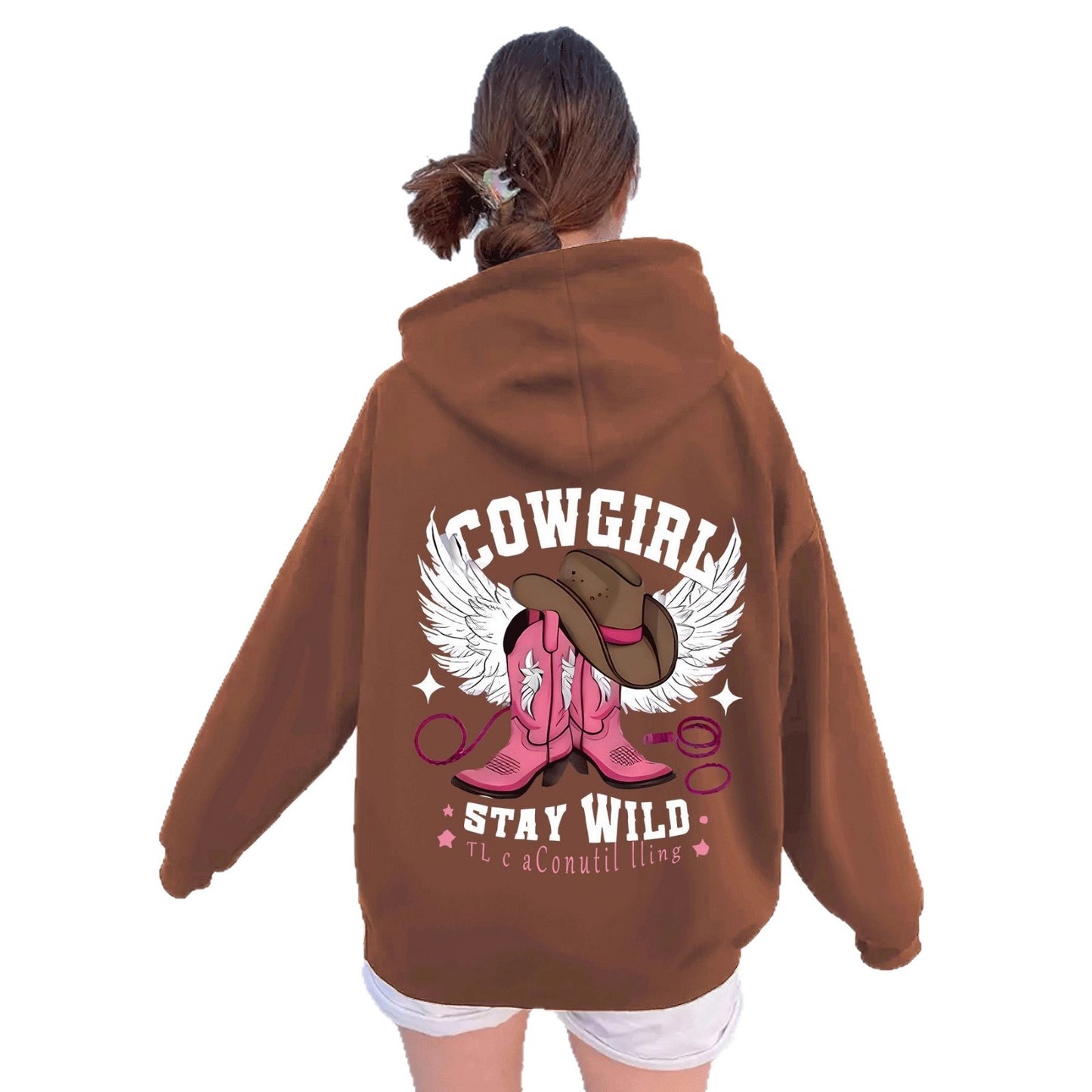 Hanorac cu glugă și flanel gros