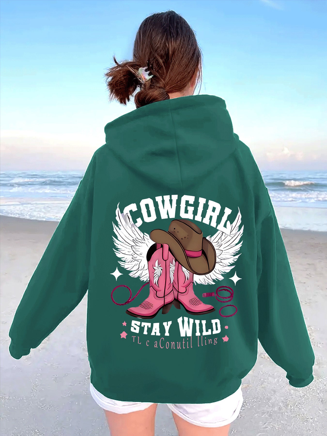 Hanorac cu glugă și flanel gros