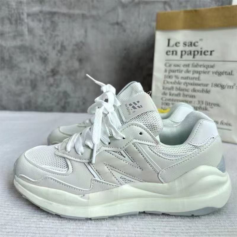 Pantofi sport unisex Ape Shark Reflective Retro Ancestor Grey NB5740 Camuflaj N-Word, model retro, model NB5740, model tată, sport și sport casual, la modă