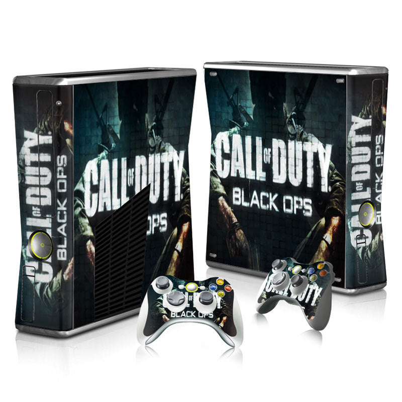 Xbox 360 Slim Vollgehäuse-Farbfolien mit kratzfestem Schutz