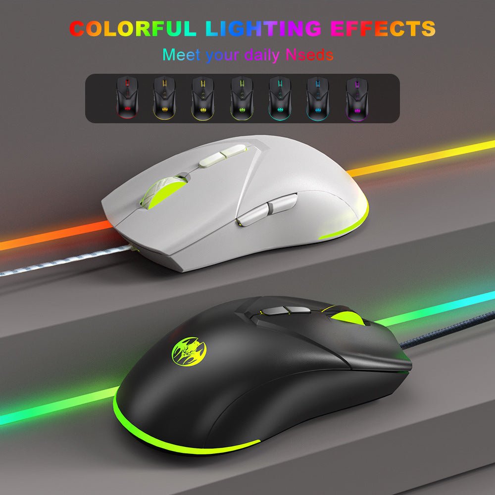 7D Youbat wired gaming mouse 6 - speed 7200DPI mouse gaming mouse - 𝐃𝐔𝐕𝐋𝐀𝐒𝐇𝐎𝐏