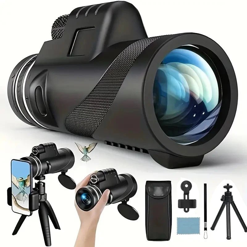 80x100 Portable Zoom HD 5000M Telescope Folding Long Distance Mini Powerful Telescope for Hunting Sports Outdoor Camping Travel - 𝐝𝐮𝐯𝐥𝐚𝐬𝐡𝐨𝐩.𝐜𝐨𝐦