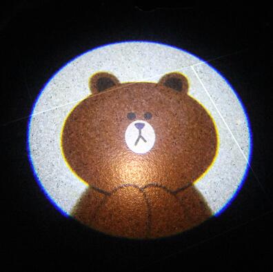 2 buc proiector auto wireless, lumină pentru ușă auto, logo-ul mașinii, proiector laser LED, lumină de bun venit