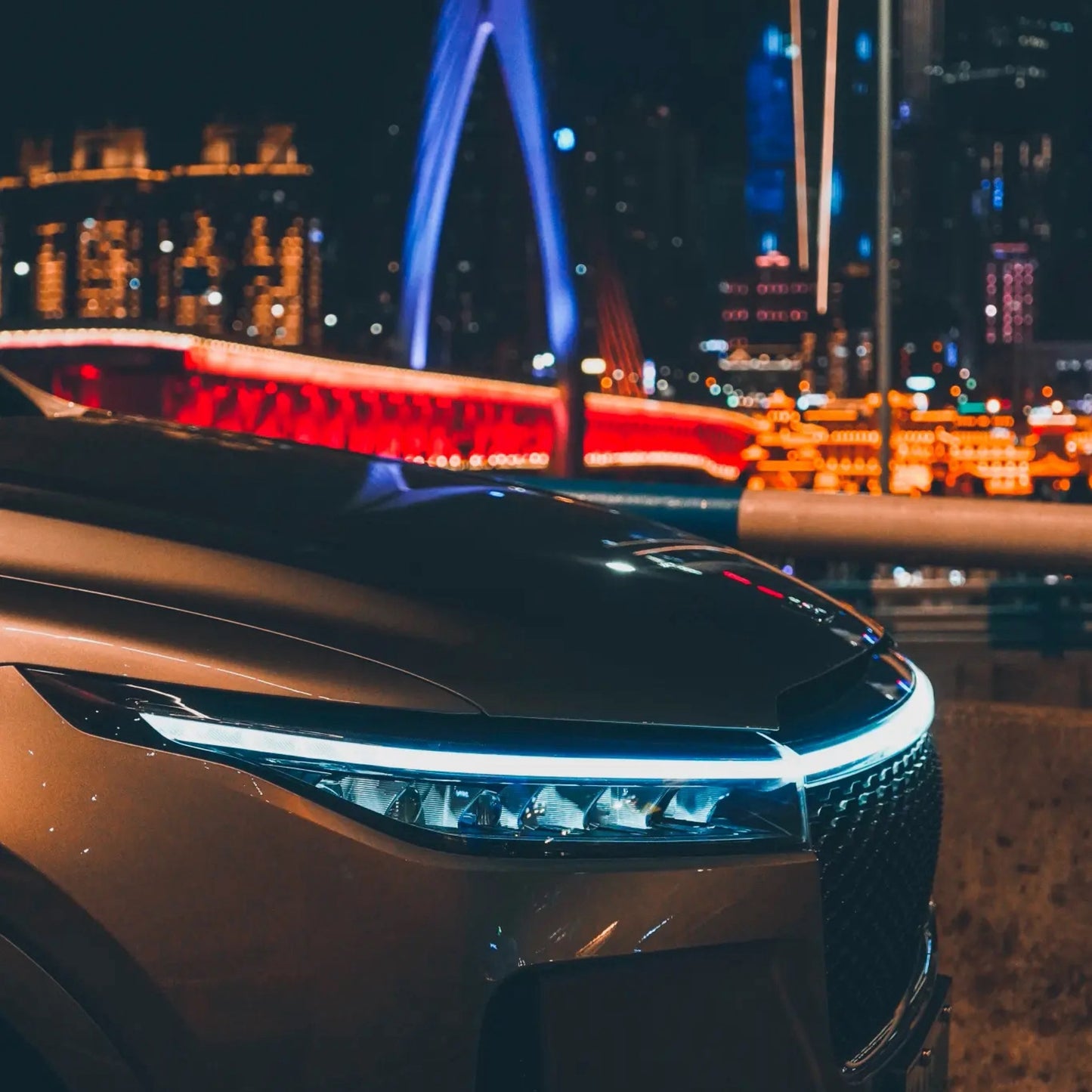 Start-Scan Car LED Hood Light Universal 12V