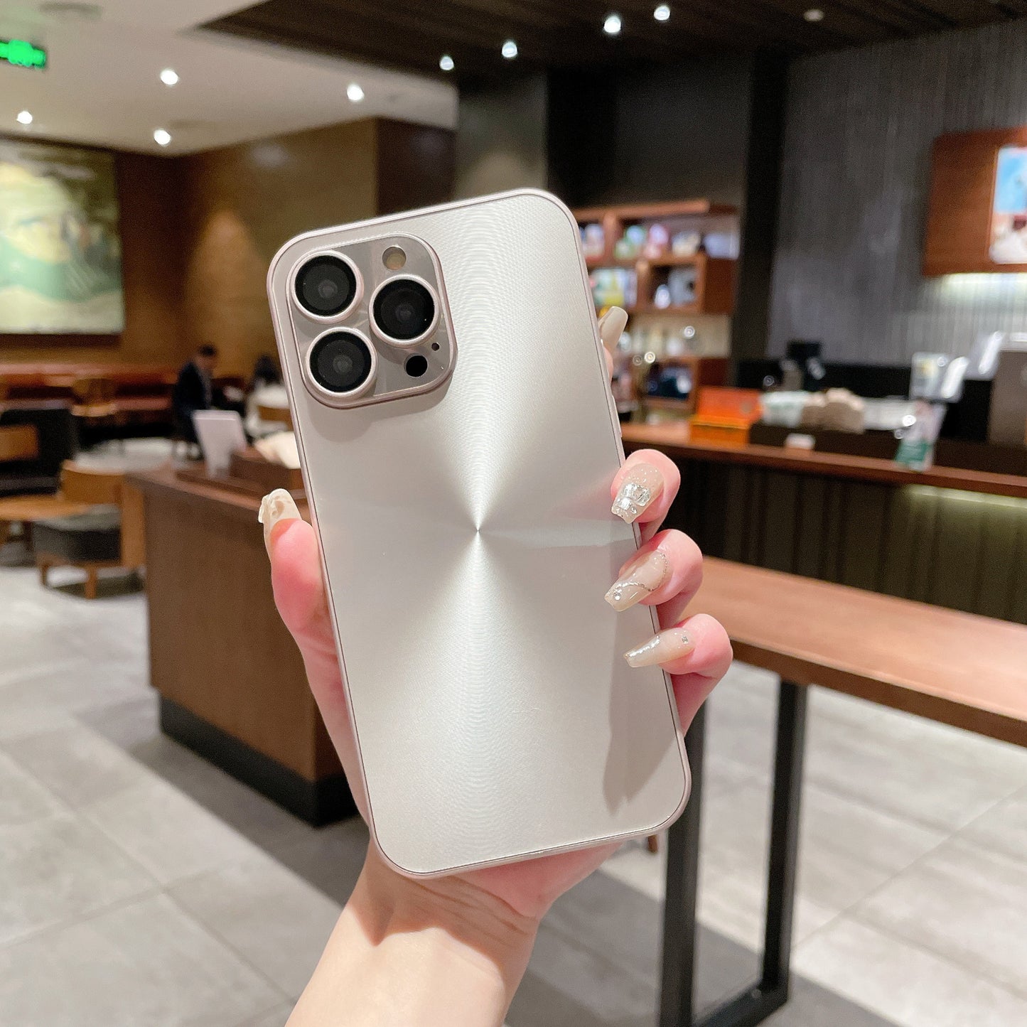 Carcasă de telefon Promax Aurora cu model laser CD, Apple 15, mată, all inclusive, protecție pentru ochi, potrivită pentru iPhone 14, Promax