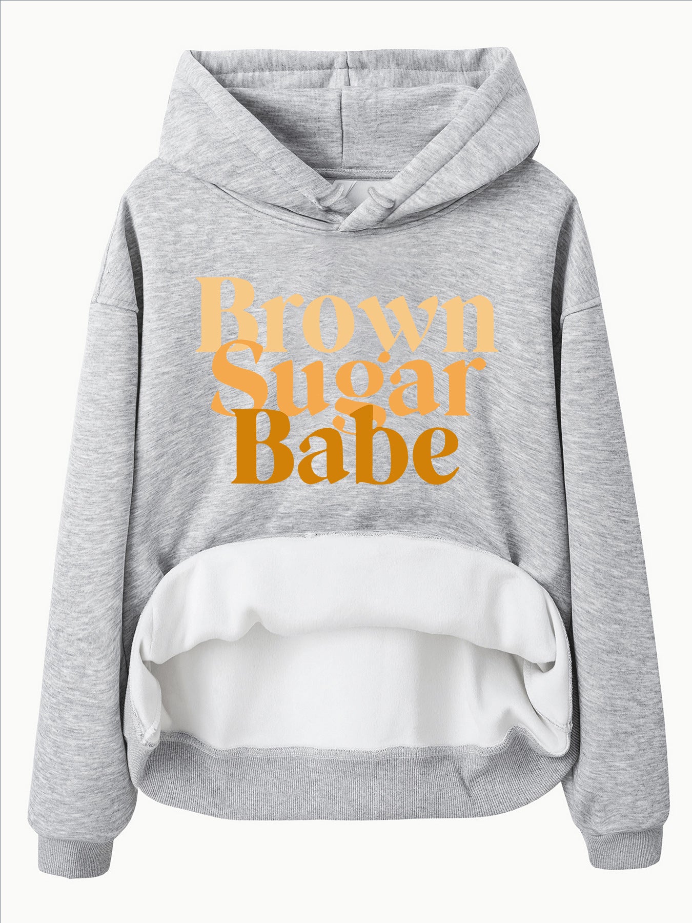 Hanorac cu mânecă lungă și gros din fleece