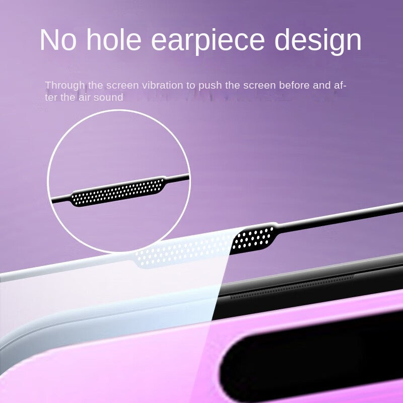 Protector de ecran din sticlă securizată pentru Apple iPhone 15 Pro Max, folie anti-spionaj cu instrument de aplicare cu rolă anti-praf