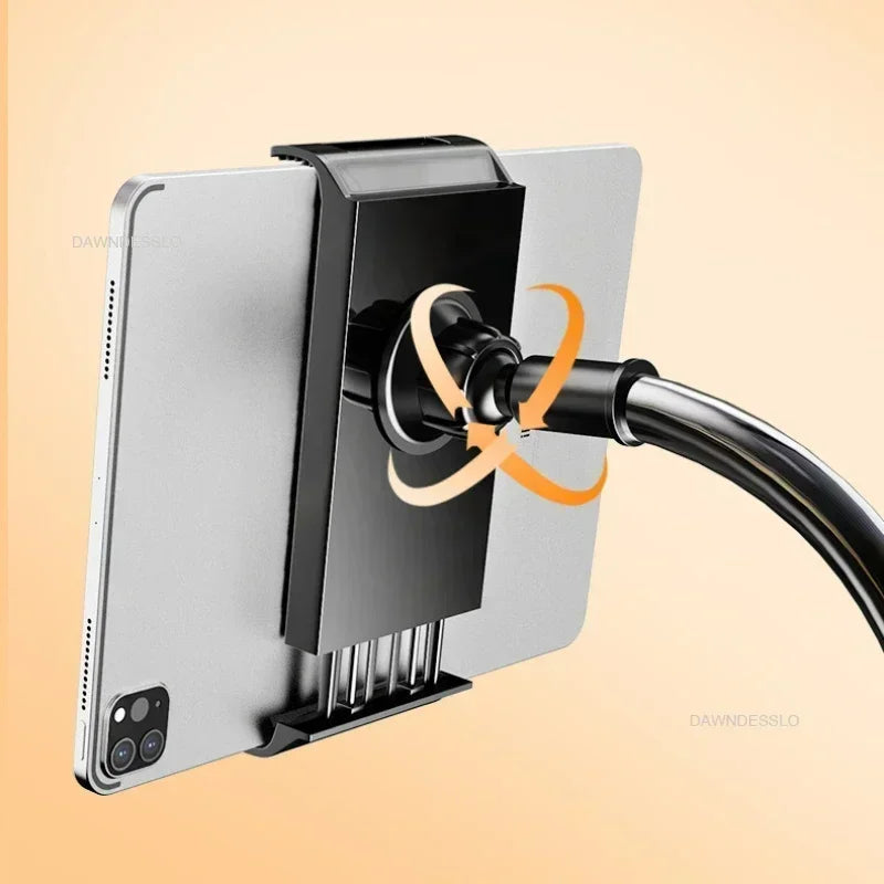 128 cm lange Handyhalterung mit flexiblen Armen und 360°-Drehgelenken für iPhones, Samsung-Geräte und andere Geräte von 3,5 bis 6,7 Zoll