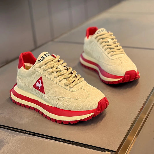 Pantofi sport pentru bărbați, pantofi sport cu un singur pas, respirabili și versatili, la modă, cu plasă, respirabili