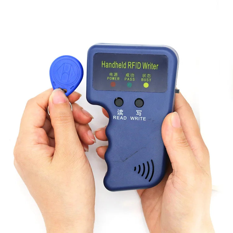 Programator RFID de 125KHz, duplicator, copiator, scriitor, cititor, scriere, clonator de carduri de identitate și cheie