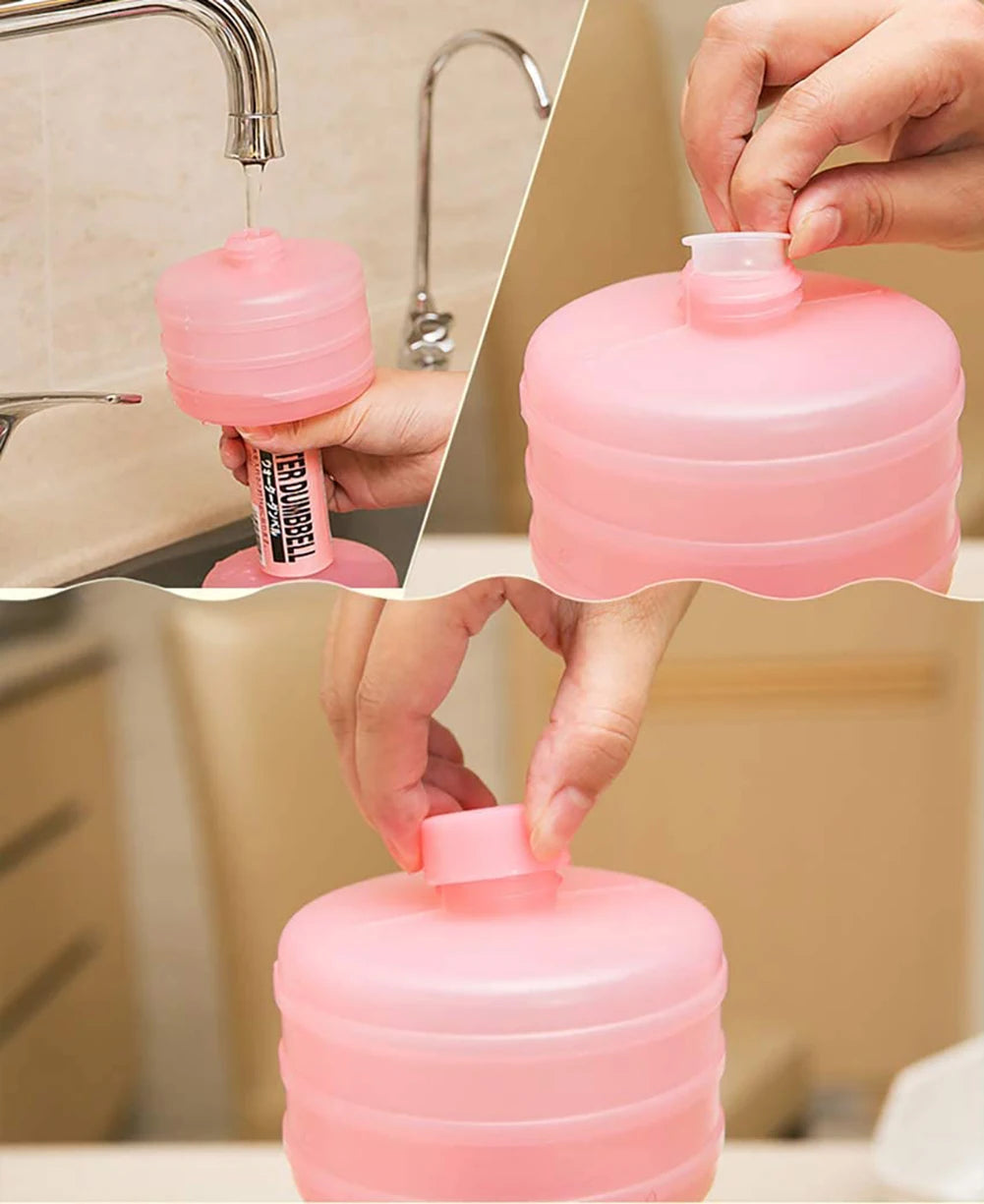 Gantere acvatice portabile pentru fitness, 1 kg, exerciții pentru pierderea în greutate, pentru femei, acasă, cuprinzătoare