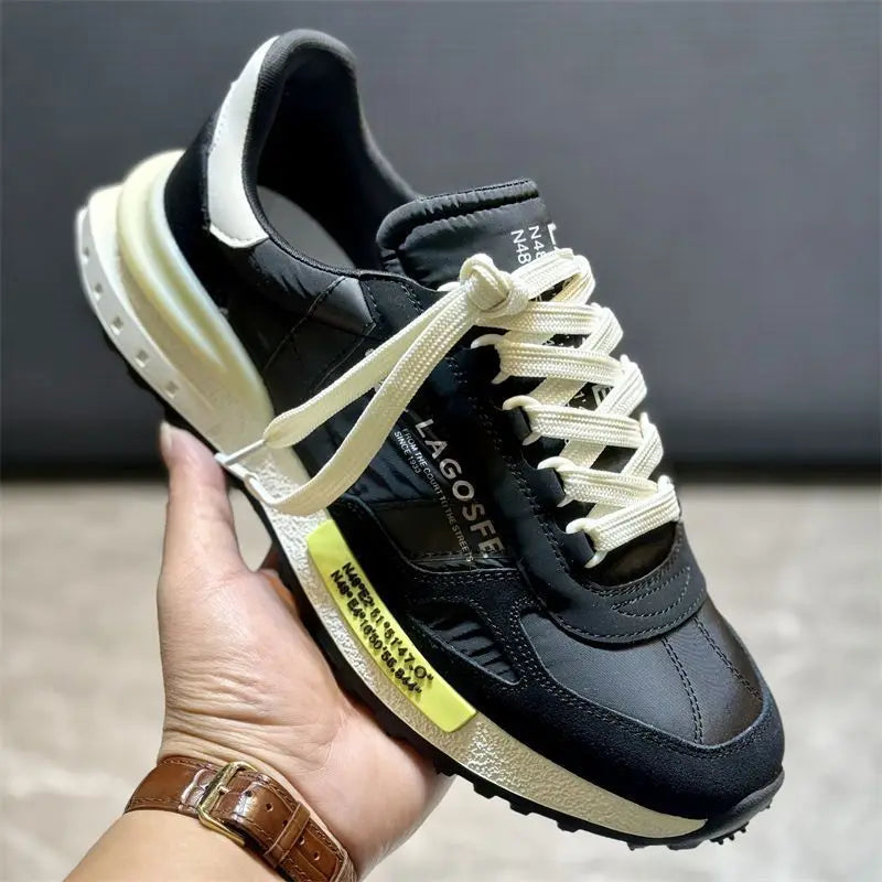 New Shoes for Men Casual Sport Shoes Europe Fashion Chunky Sneakers Street Cool Athletic Shoes