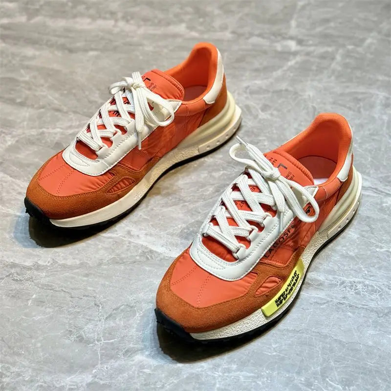 New Shoes for Men Casual Sport Shoes Europe Fashion Chunky Sneakers Street Cool Athletic Shoes