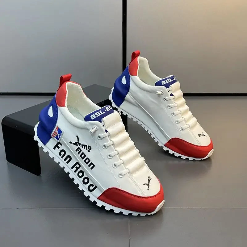 Explosions Pantofi pentru bărbați 2025 Suprafață din material respirabil Talpă groasă Pantofi de damă măriți Pantofi casual pentru bărbați, potrivire all-match Forrest Gump