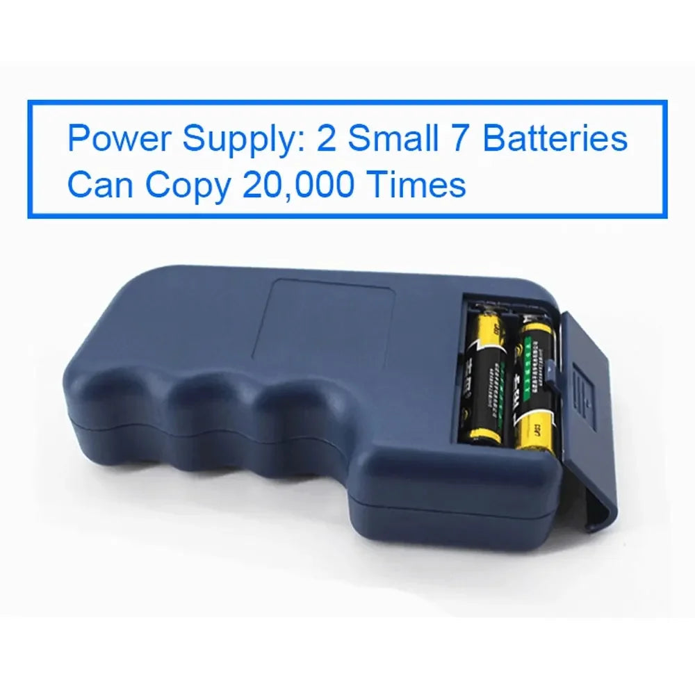 Programator RFID de 125KHz, duplicator, copiator, scriitor, cititor, scriere, clonator de carduri de identitate și cheie