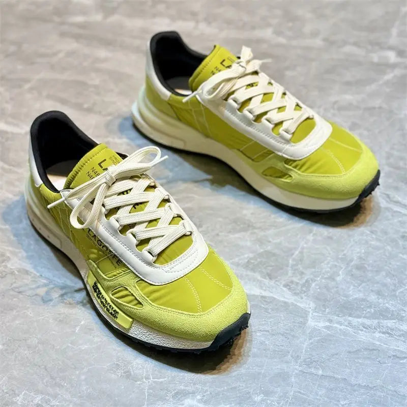 New Shoes for Men Casual Sport Shoes Europe Fashion Chunky Sneakers Street Cool Athletic Shoes