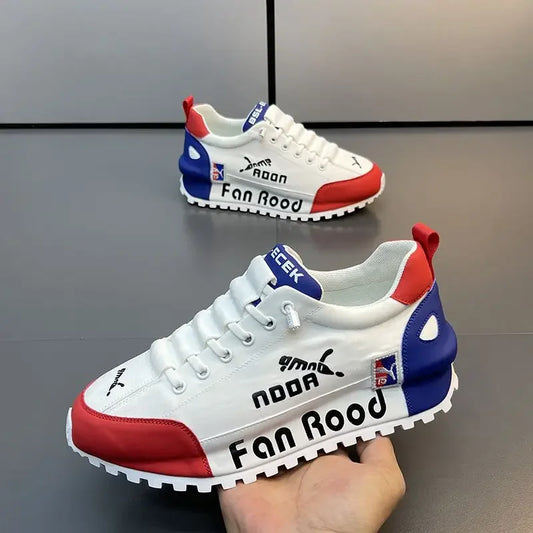 Explosions Pantofi pentru bărbați 2025 Suprafață din material respirabil Talpă groasă Pantofi de damă măriți Pantofi casual pentru bărbați, potrivire all-match Forrest Gump