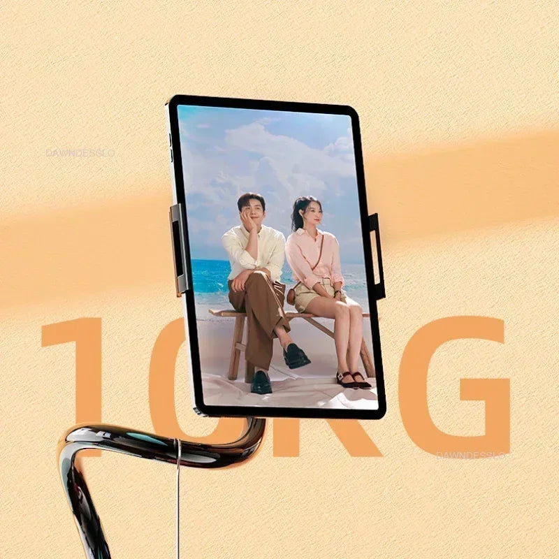 128 cm lange Handyhalterung mit flexiblen Armen und 360°-Drehgelenken für iPhones, Samsung-Geräte und andere Geräte von 3,5 bis 6,7 Zoll