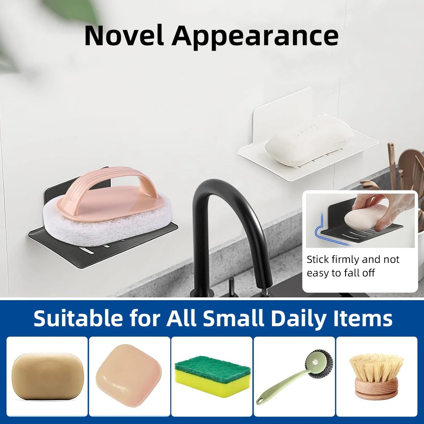 Aluminum Alloy Soap Holder Bathroom Soap Dish With Drain Water Wall Mounted Soap Box Bathroom Accessories - 𝐝𝐮𝐯𝐥𝐚𝐬𝐡𝐨𝐩.𝐜𝐨𝐦