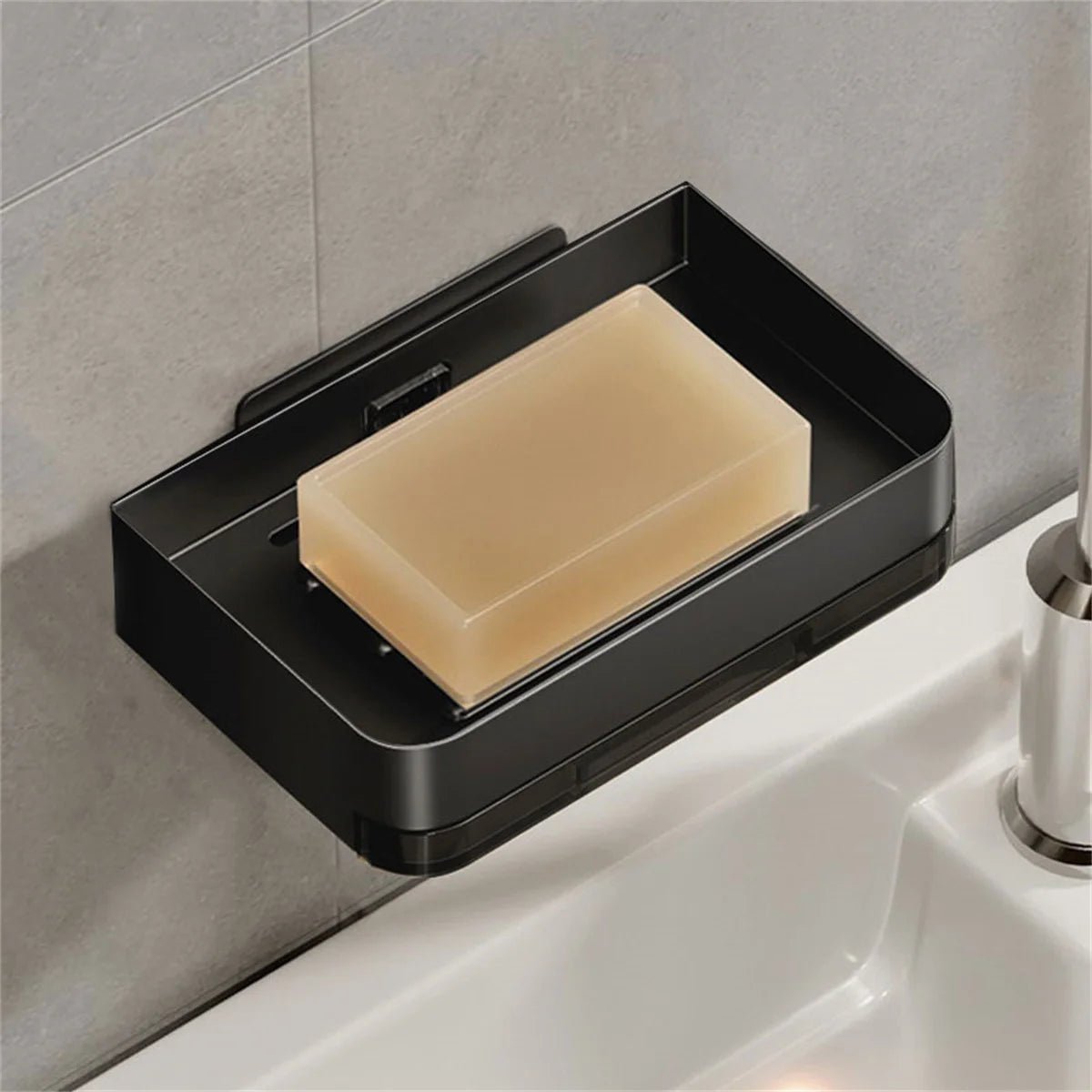 Aluminum Alloy Soap Holder Bathroom Soap Dish With Drain Water Wall Mounted Soap Box Bathroom Accessories - 𝐝𝐮𝐯𝐥𝐚𝐬𝐡𝐨𝐩.𝐜𝐨𝐦